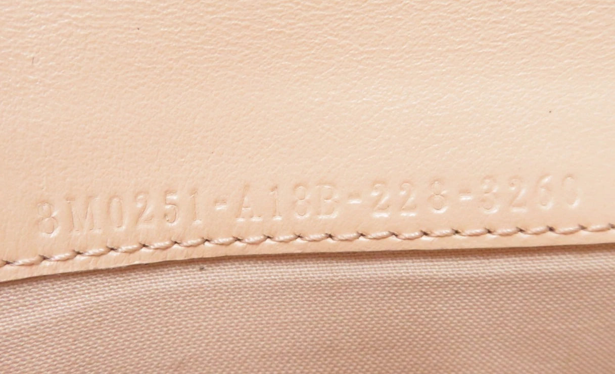 FENDI F is Leather Bifold Long Wallet