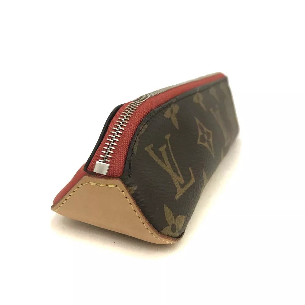 Louis Vuitton  Monogram Elizabeth Pencil Pouch Red