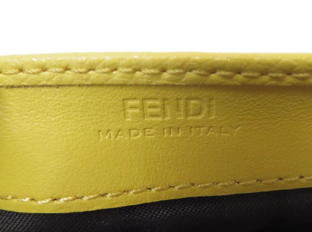 $900 FENDI F is Fendi Long Leather Bifold Long Wallet 2021