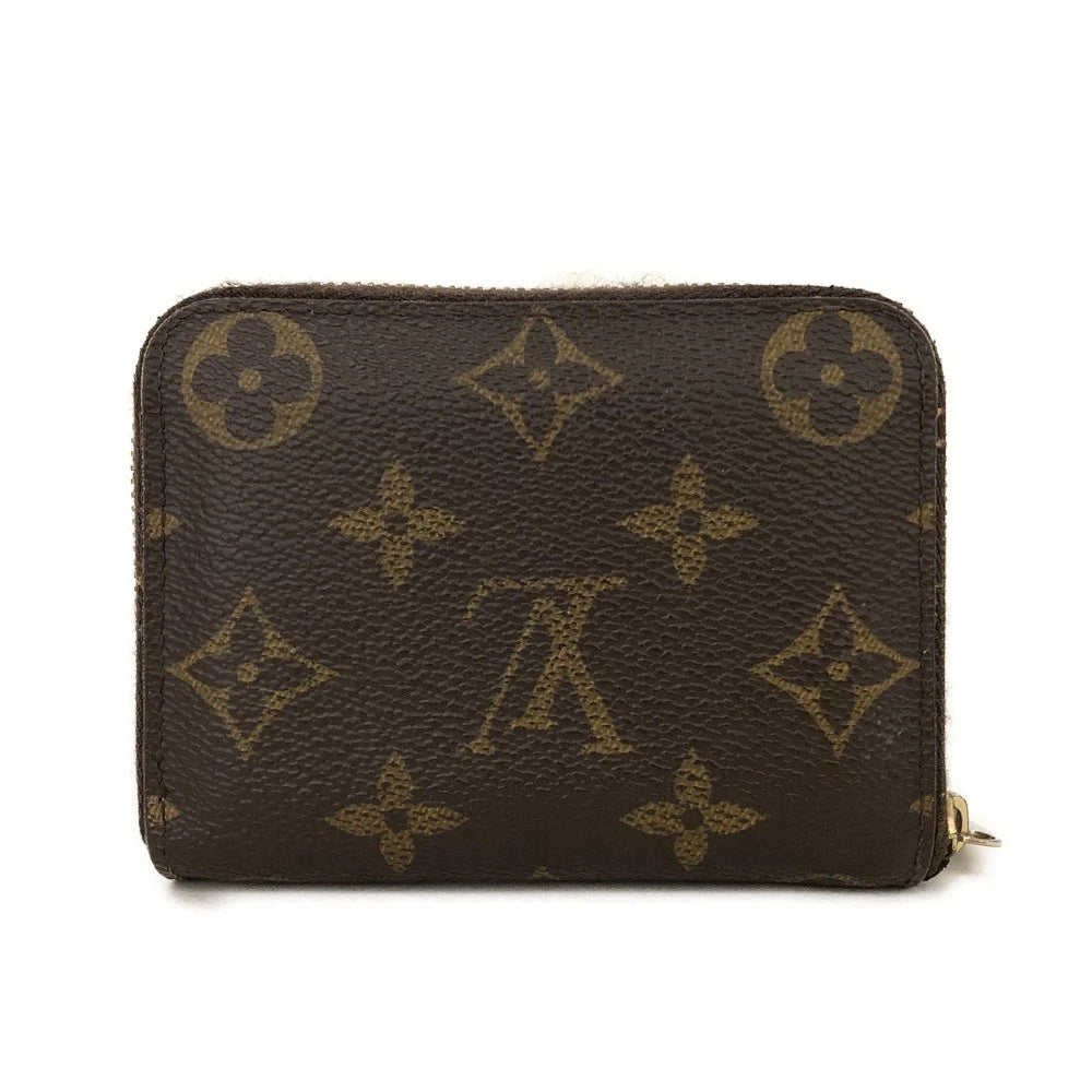 $550 2012 Louis Vuitton Monogram Zippy Coin Purse Wallet TS1152