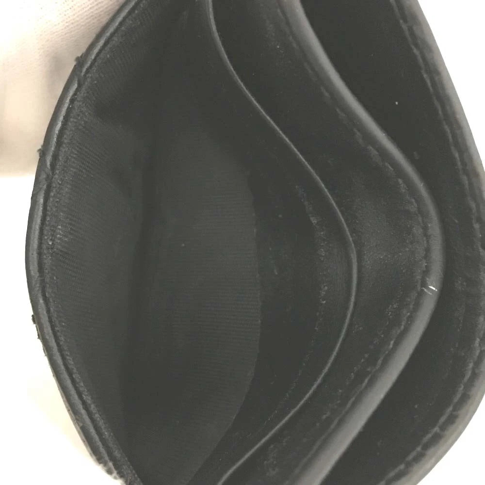 GUCCI GG Marmont Leather Card Case Black