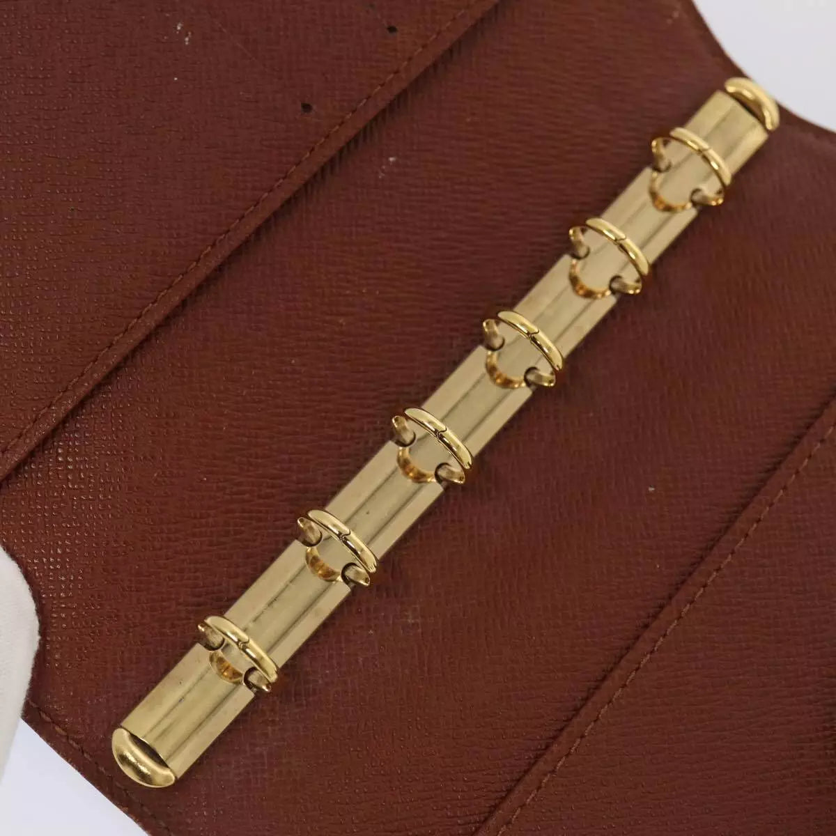 LOUIS VUITTON Monogram Small Ring Agenda Cover CA0050