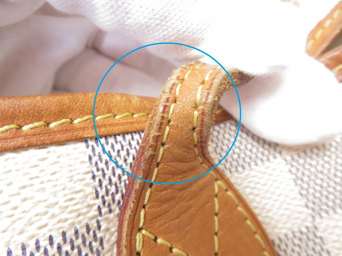Louis Vuitton Damier Azur Neverfull PM Tote Bag Handbag