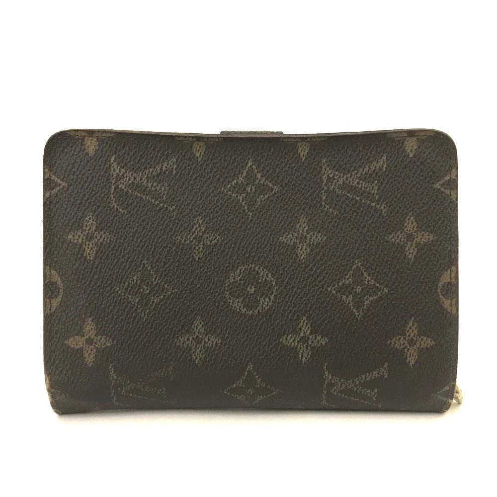 $795 2004 Louis Vuitton Monogram Porte Papier Zippe Wallet SP0044