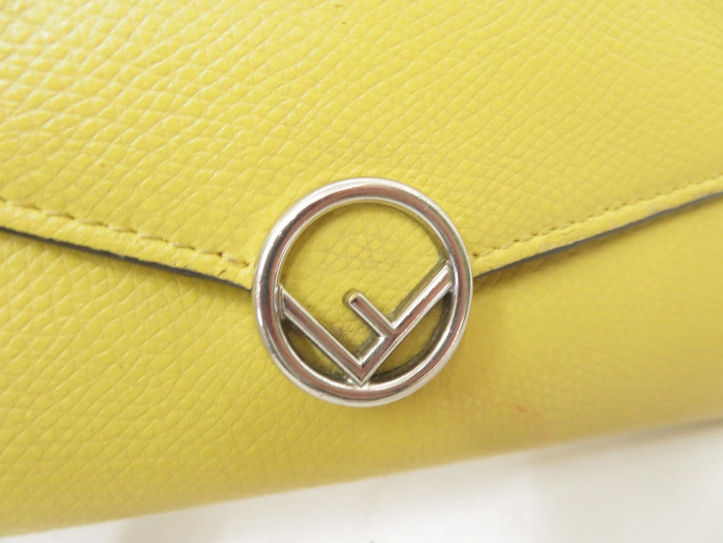 $900 FENDI F is Fendi Long Leather Bifold Long Wallet 2021