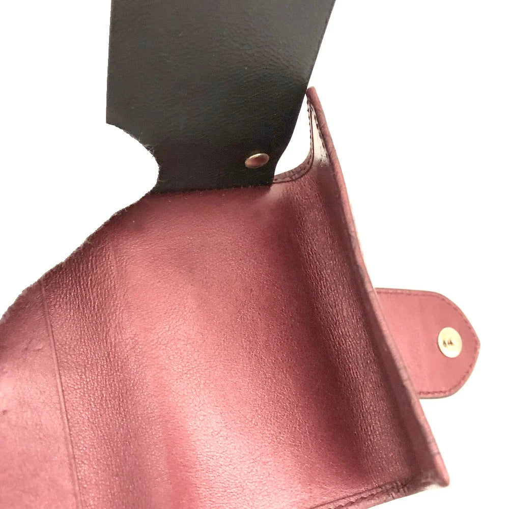 GUCCI Ssima GG Logo Heart Leather 6 Ring Key Case Red