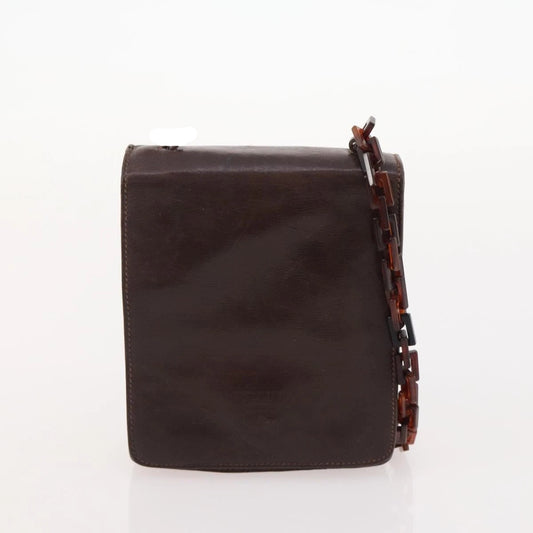 $800 Prada Enamel Chain Shoulder Bag