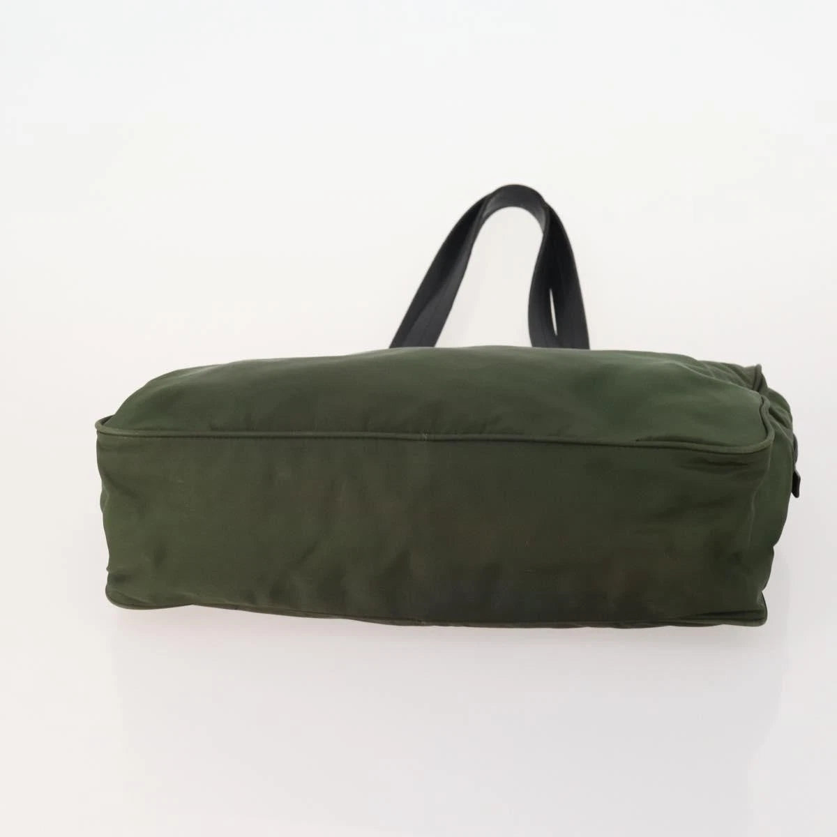 $1300 Prada Tessuto Nylon Bauletto Green