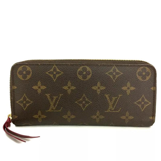 Louis Vuitton  Monogram Clemence Wallet Fuchsia SP4194