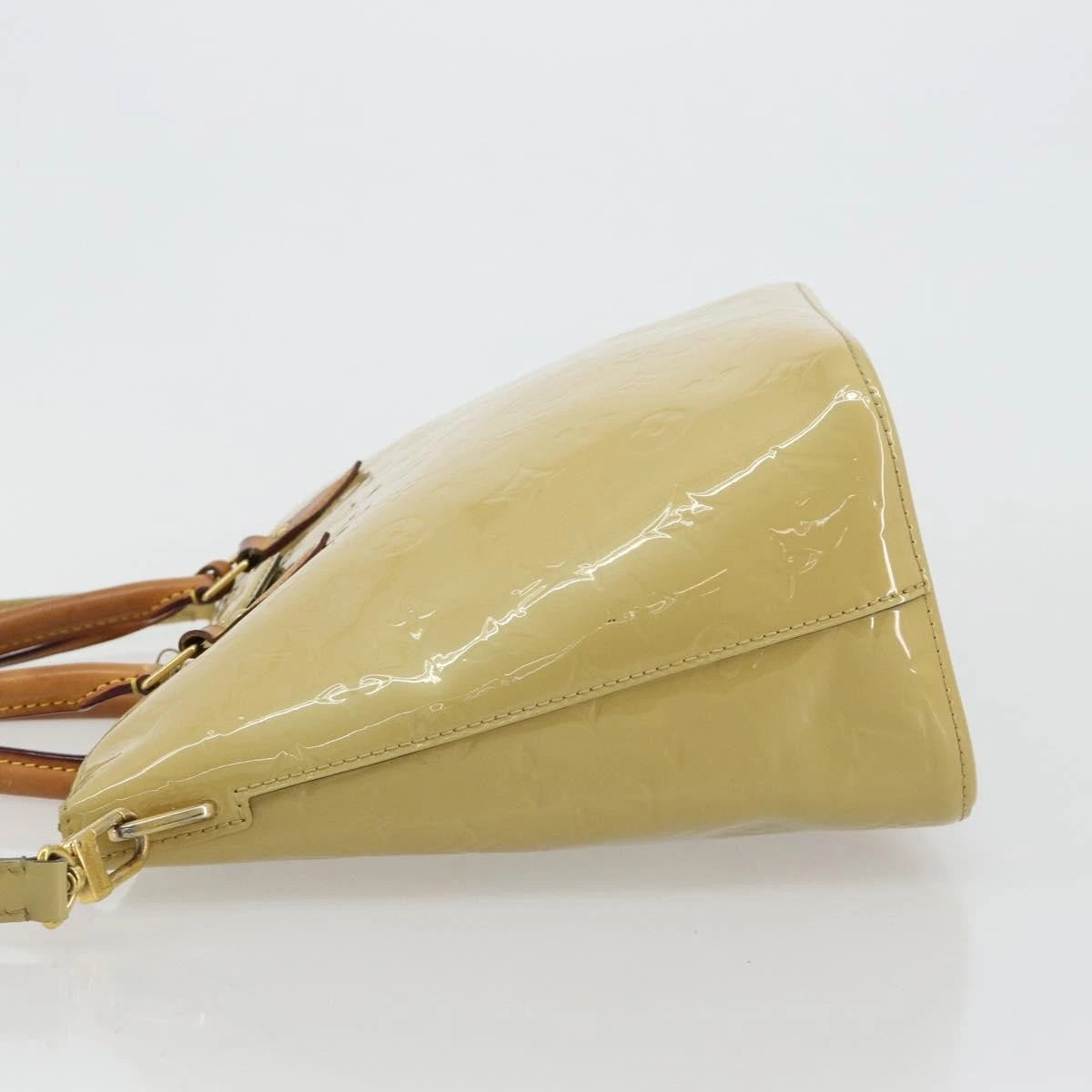 $1560 2014 LOUIS VUITTON Vernis Montebello PM Dune DR2114