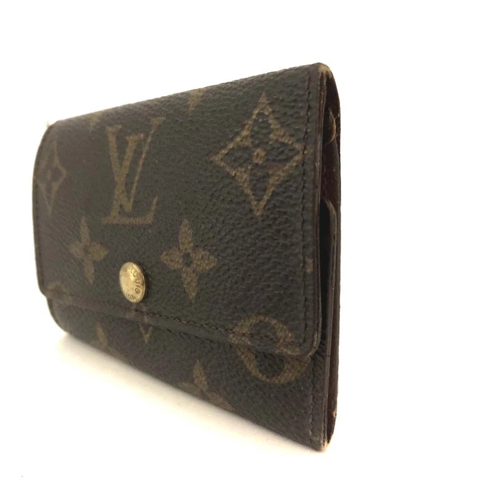 $345 Louis Vuitton Monogram Multicles 6 Ring Key Case Brown CT1916