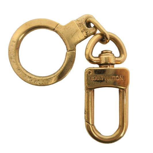 Louis Vuitton Pochette Extender Key Ring Gold