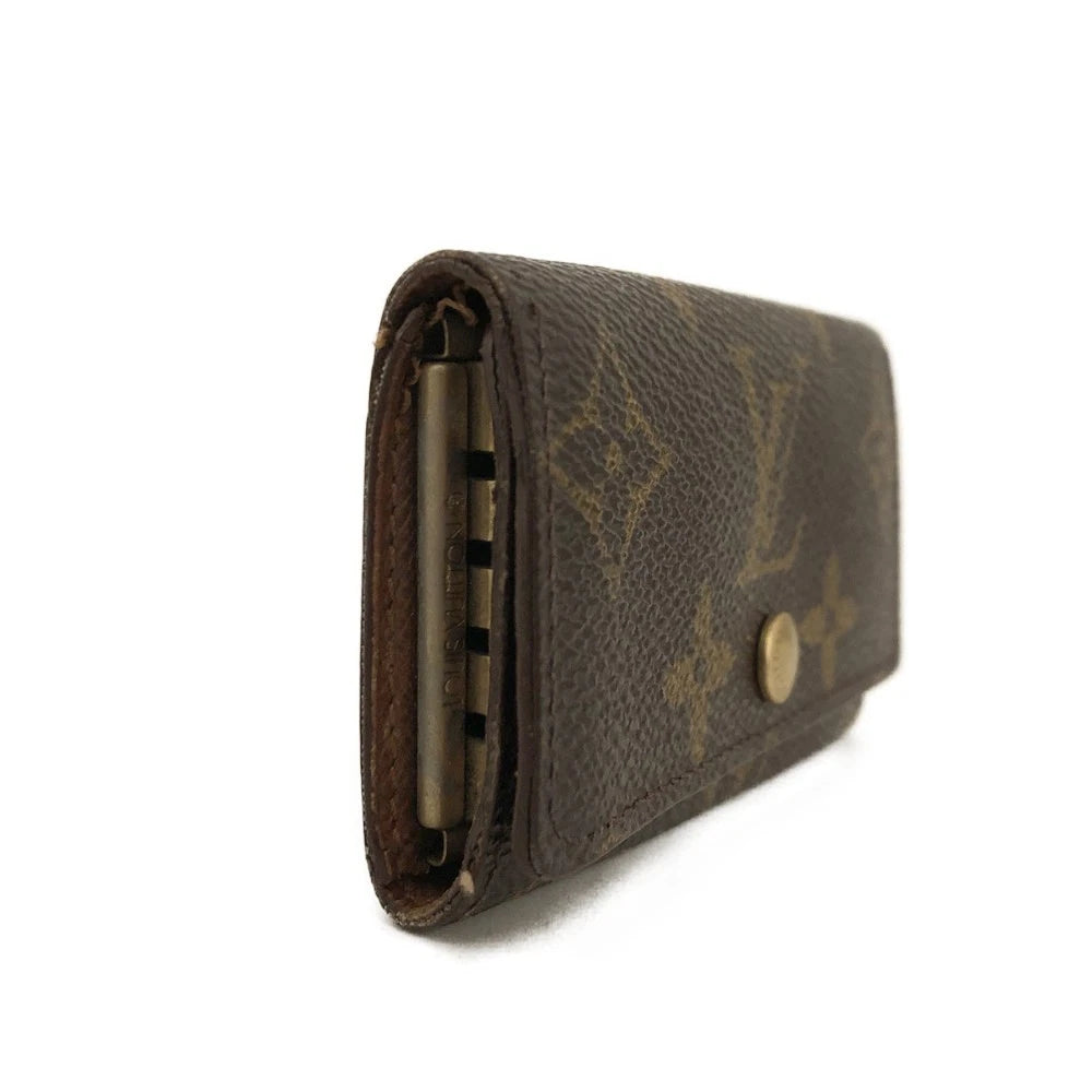 $345 1999 Louis Vuitton Monogram Multicles 4 Ring Key Holder TH0959