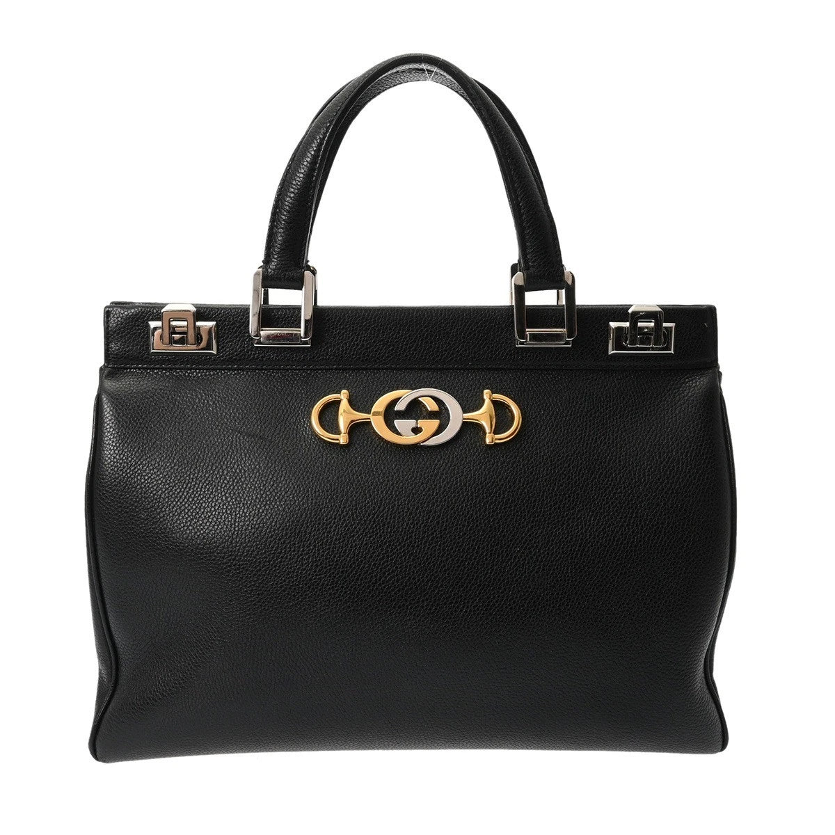 $4500 GUCCI Zumi Medium Top Handle 2-Way Bag