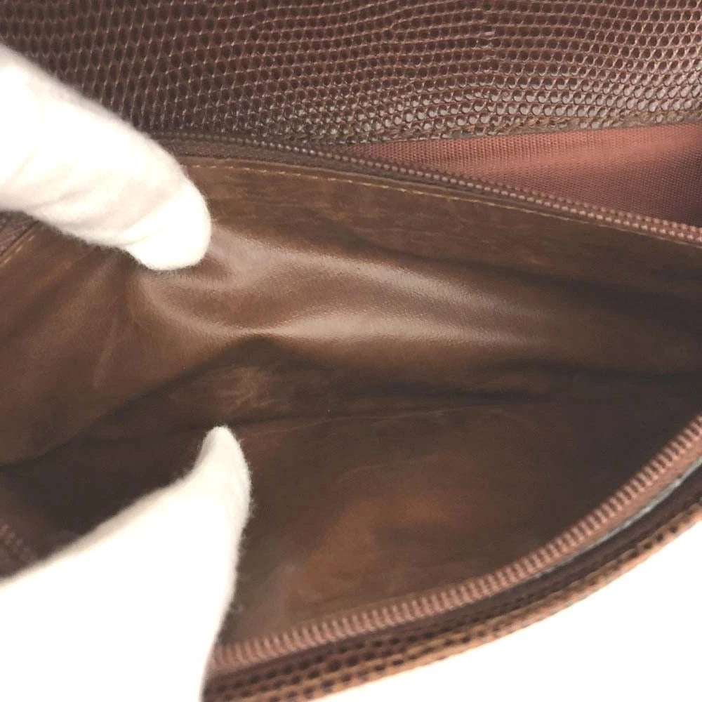$650 Ferragamo Vara Bow Leather Continental Wallet Brown