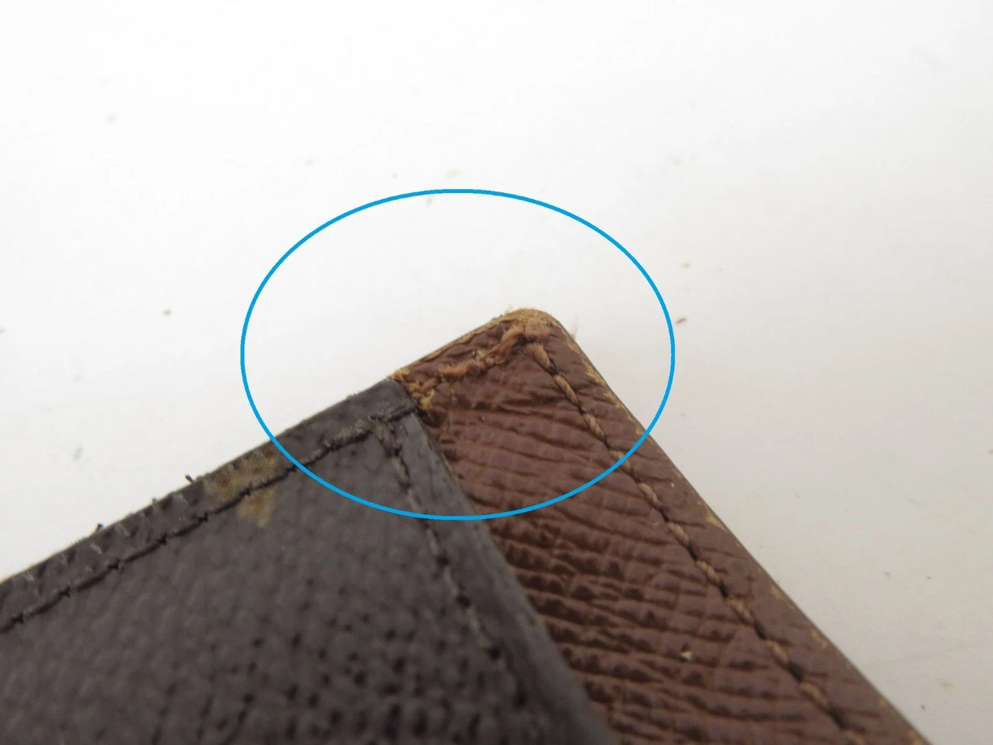 $285 2004 LOUIS VUITTON Monogram Porte Cartes Simple Pass Card Case SP0034