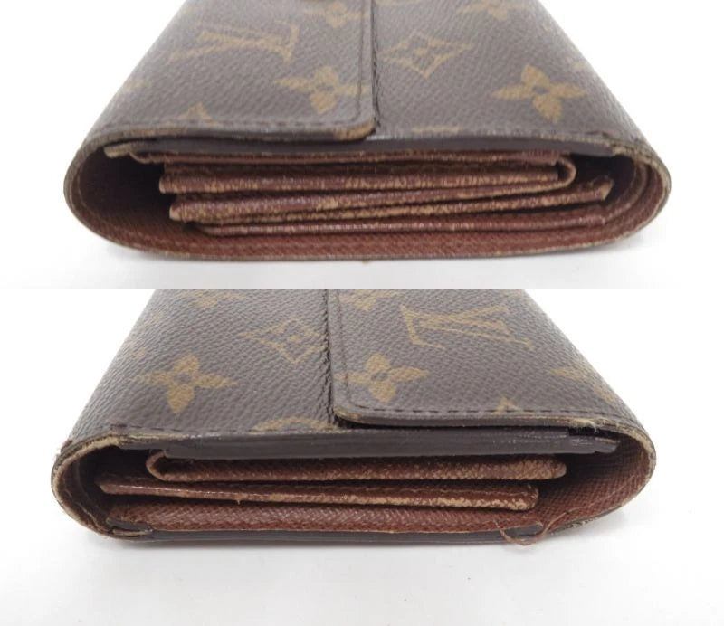 $775 LOUIS VUITTON Monogram Alexandra Trifold Wallet CA1180 2010