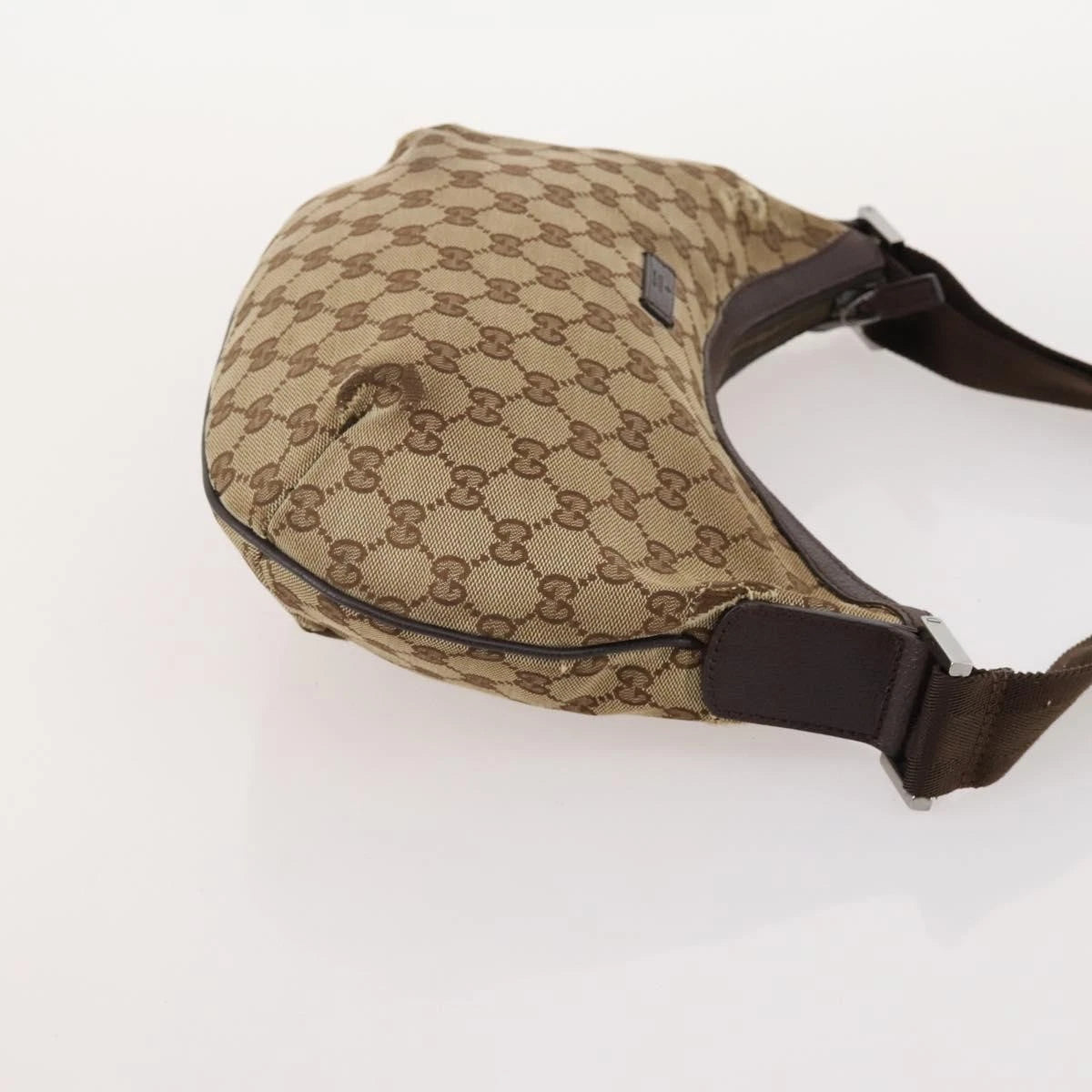 GIVEAWAY BAG Gucci GG Canvas Half-Moon Crossbody Bag GIVEAWAY BAG