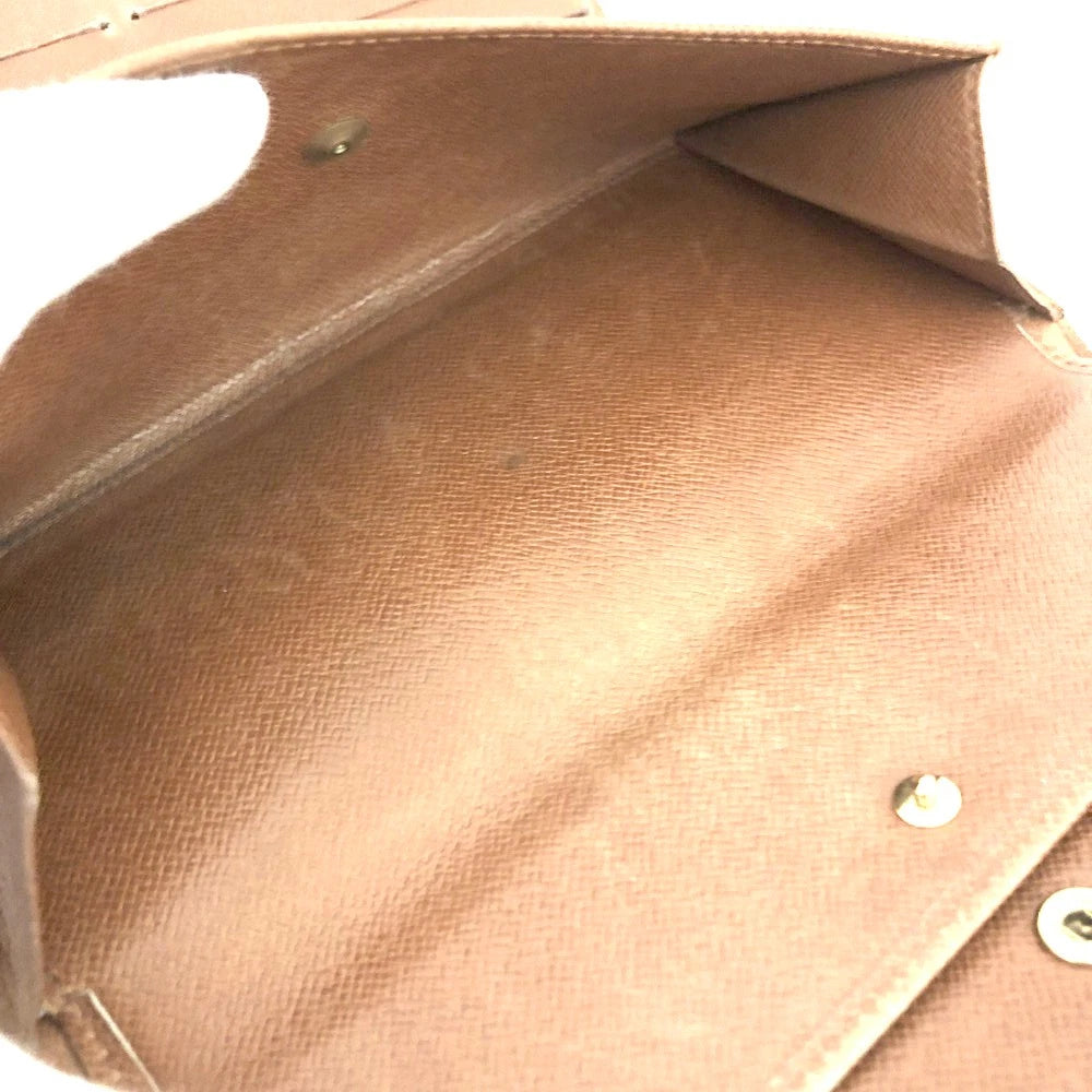 Louis Vuitton Monogram Porte Tresor International Trifold Long Wallet MI1914