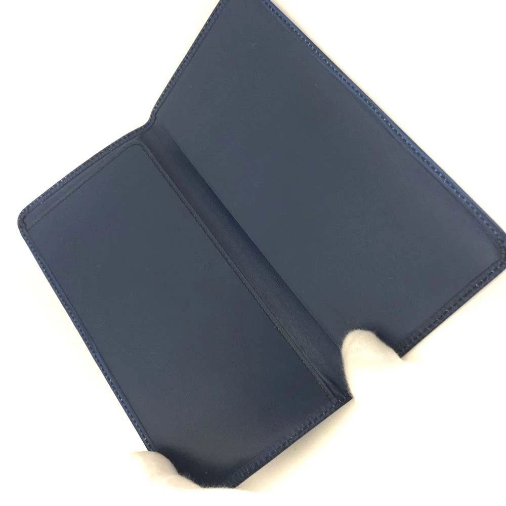 Louis Vuitton Epi Agenda Poche Leather Pocket Notebook Cover Blue