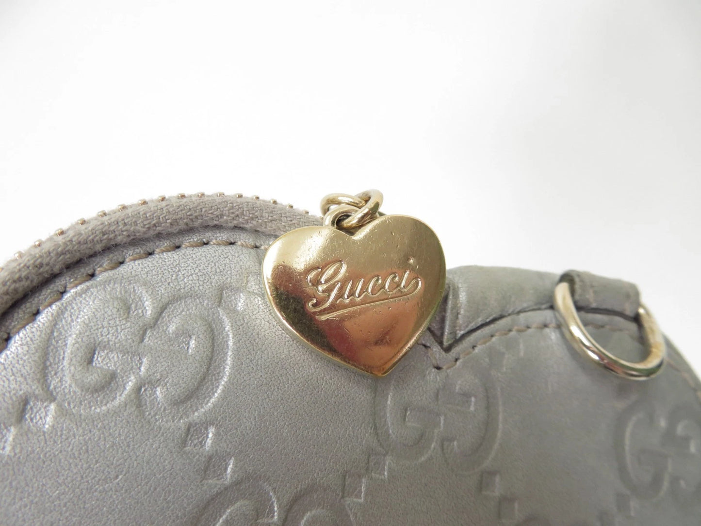 $520 GUCCI Guccissima Leather Coin Purse Compact Wallet