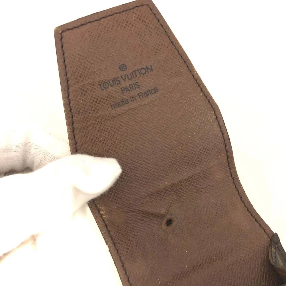 Louis Vuitton Monogram Cigarette Tobacco Case Brown CT0091