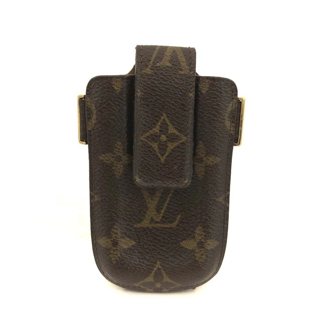 $250 Louis Vuitton Monogram Etui Telephone Japan Cellphone Case MI0042