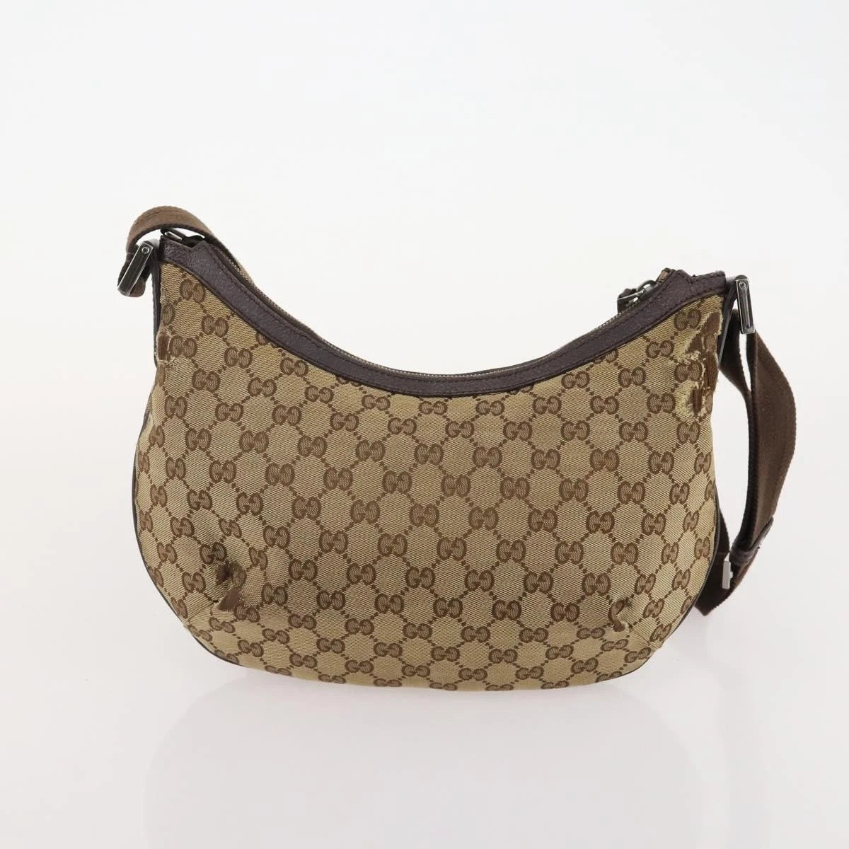 GIVEAWAY BAG Gucci GG Canvas Half-Moon Crossbody Bag GIVEAWAY BAG
