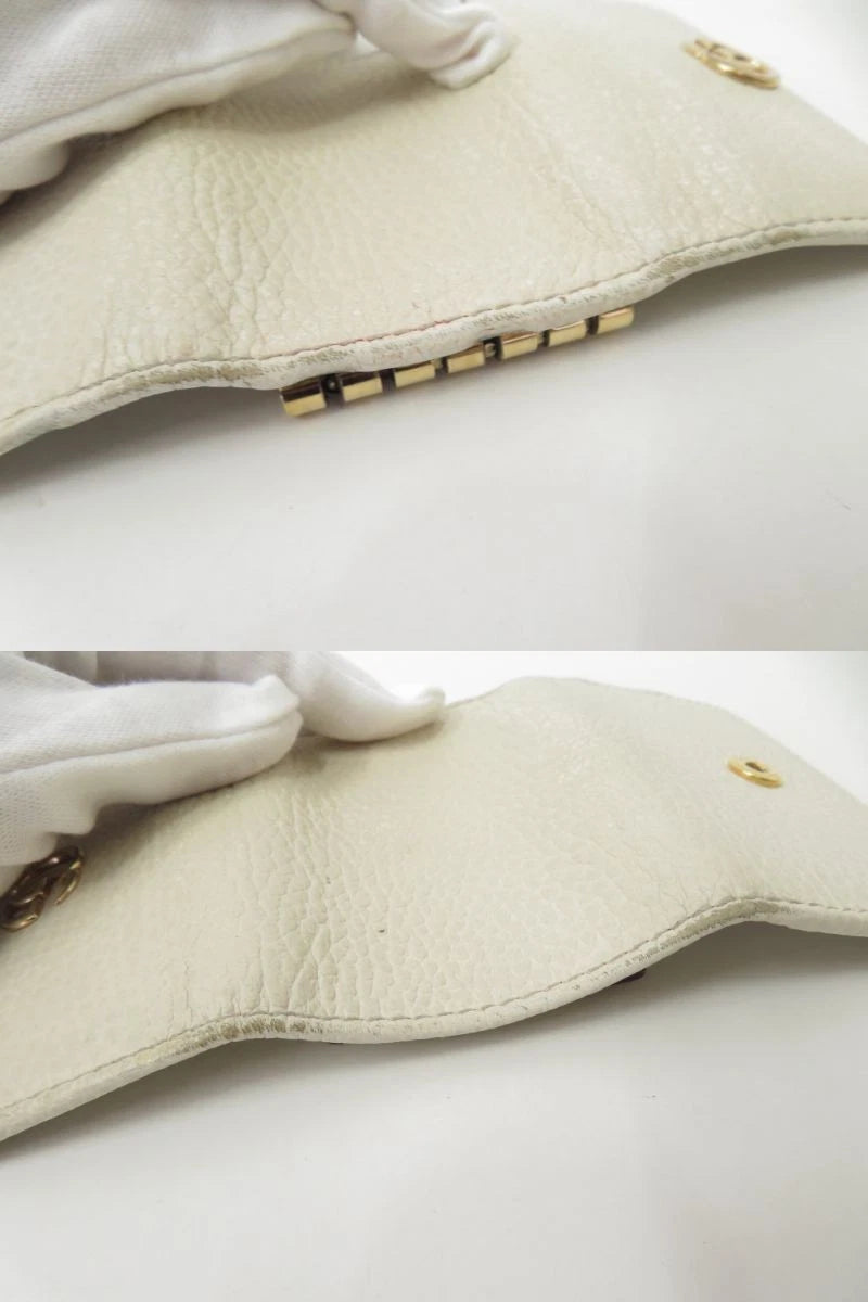 GUCCI GG Marmont Leather 6 Ring Key Case