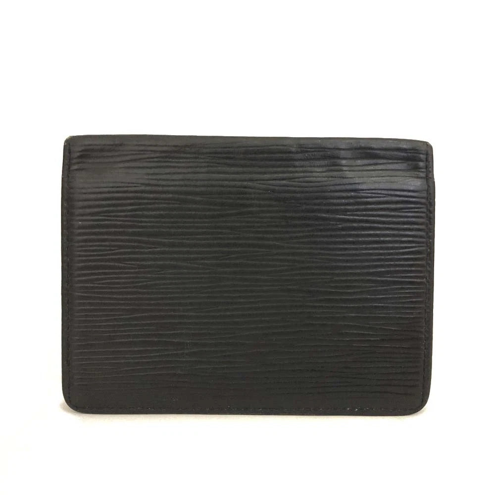 $350 Louis Vuitton Epi Porte 2 Cartes Vertical Leather Pass Card Case SP0041