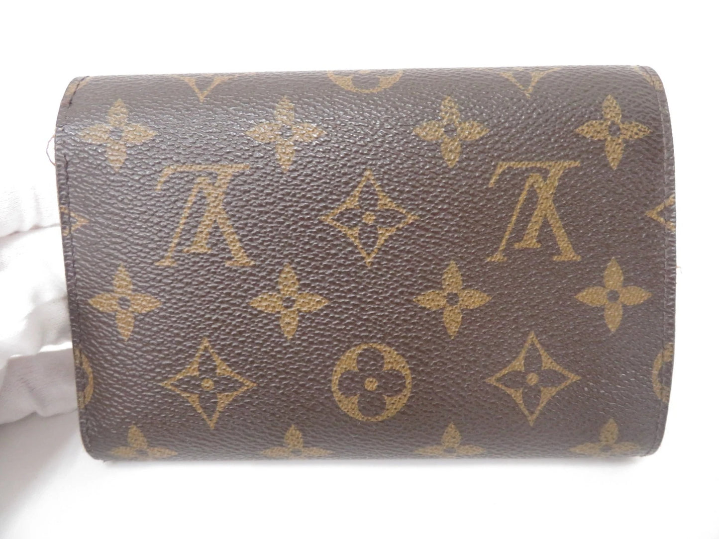 $775 LOUIS VUITTON Monogram Alexandra Trifold Wallet CA1180 2010