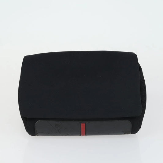 $950 Prada Nylon Sport Messenger Shoulder Bag Black