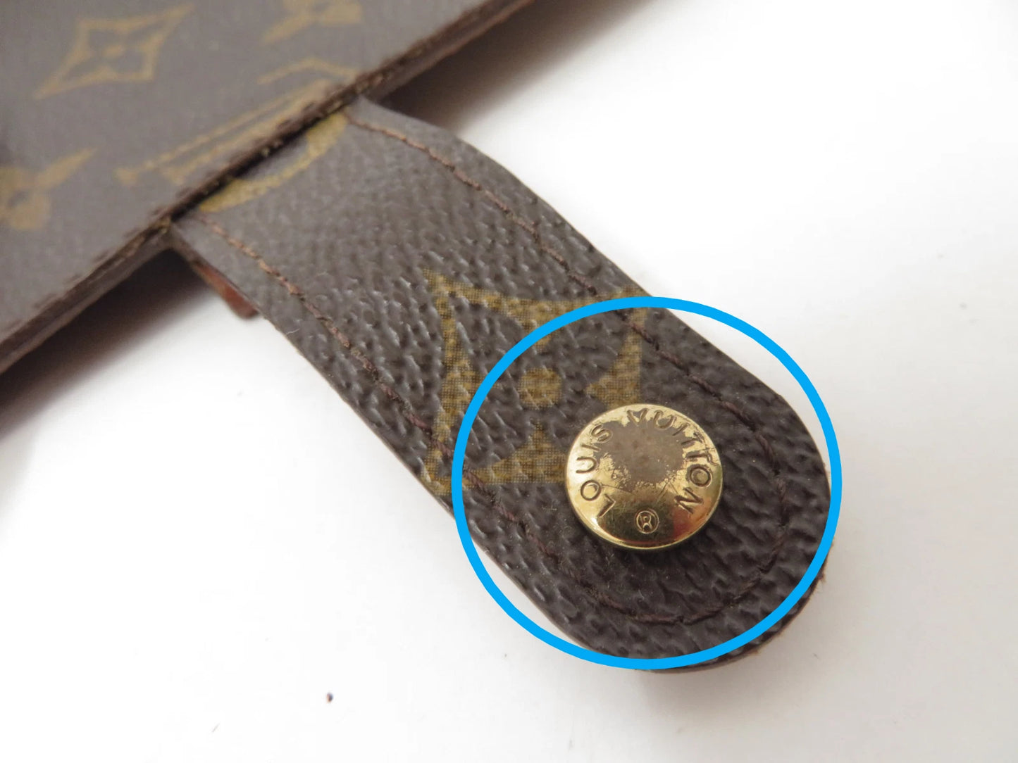LOUIS VUITTON Monogram Agenda PM Day Planner Notebook Cover
