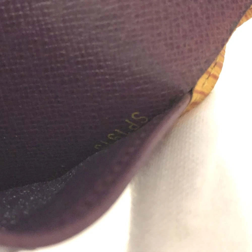 $655 1995 Louis Vuitton Epi Porte Feiulle Elise Credit Leather Trifold Wallet SP1915