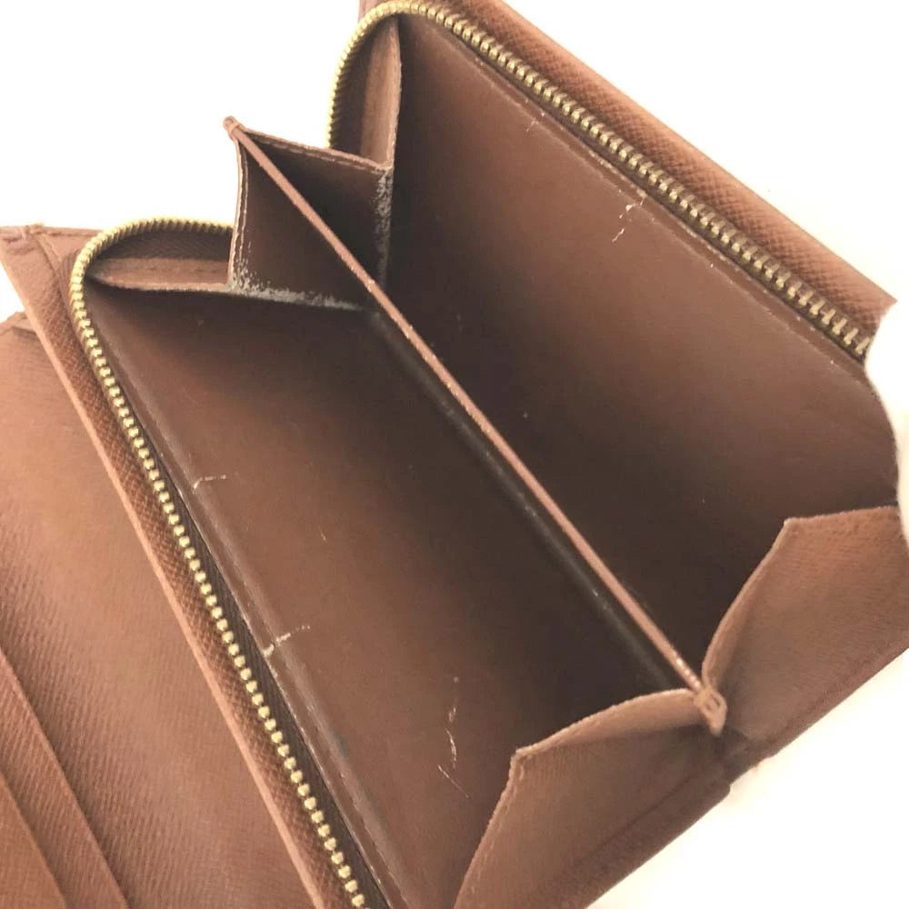 $560 Louis Vuitton Monogram Porte Monnaie Billets Tresor Bifold Wallet CA0959