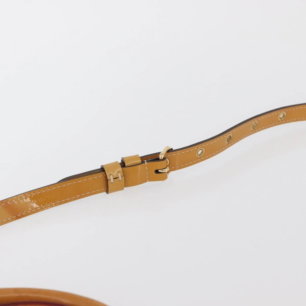 $1560 2014 LOUIS VUITTON Vernis Montebello PM Dune DR2194