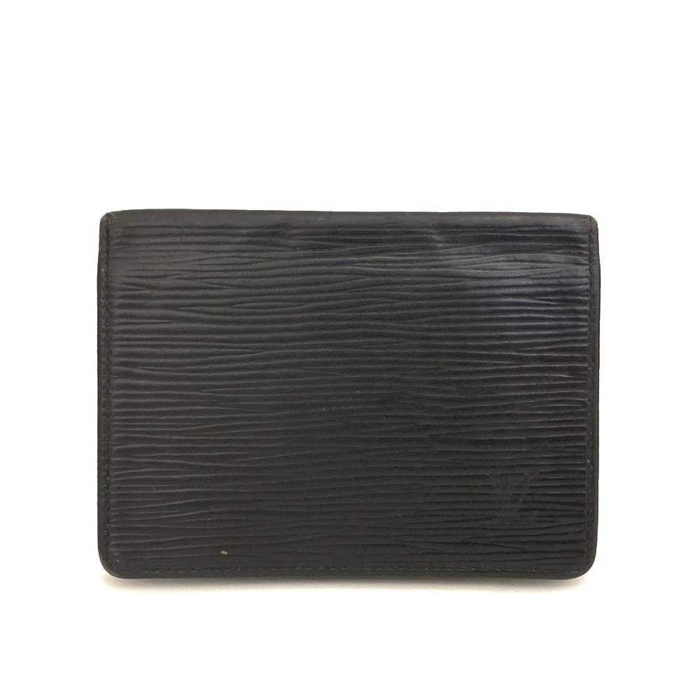 $350 Louis Vuitton Epi Porte 2 Cartes Vertical Leather Pass Card Case SP0041