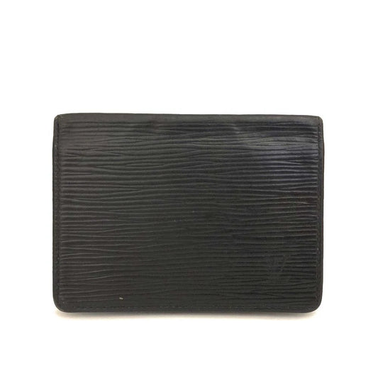 $350 Louis Vuitton Epi Porte 2 Cartes Vertical Leather Pass Card Case SP0041