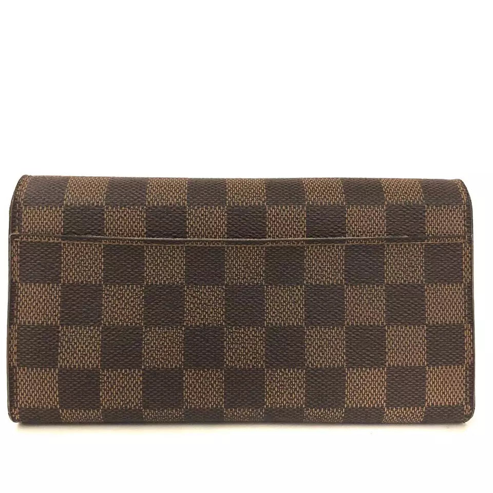 Louis Vuitton  Damier Ebene Sarah Wallet CT1116