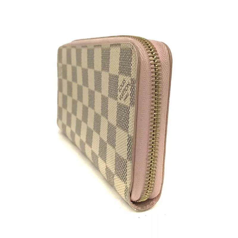 Louis Vuitton  Damier Azur Zippy Wallet GI4178 Rose Ballerine