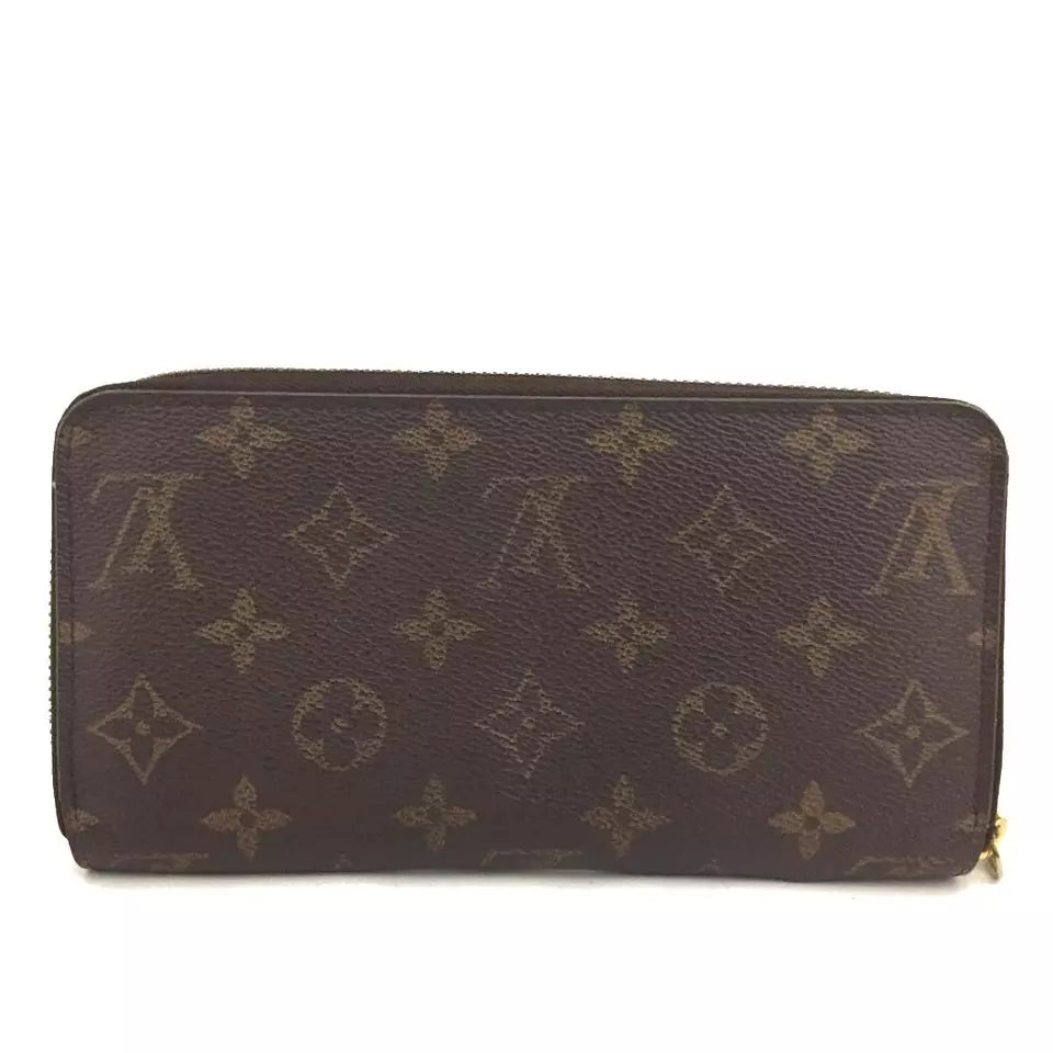 Louis Vuitton  Monogram Zippy Wallet Fuchsia CA4126