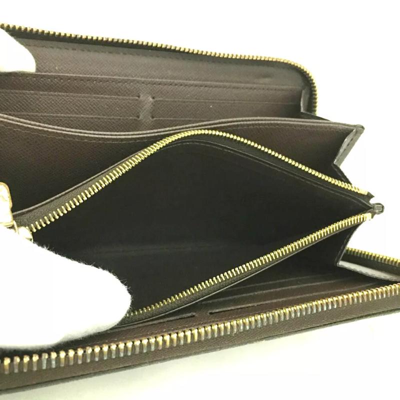 Louis Vuitton  Damier Ebene Zippy Wallet GI2129