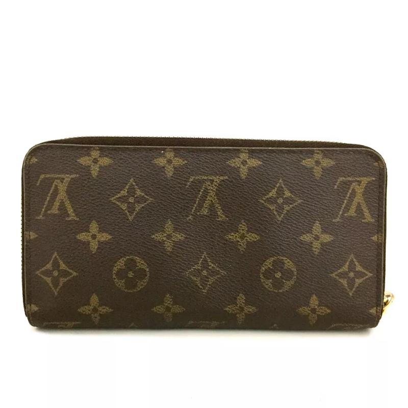 Louis Vuitton  Monogram Zippy Wallet Fuchsia CA4157