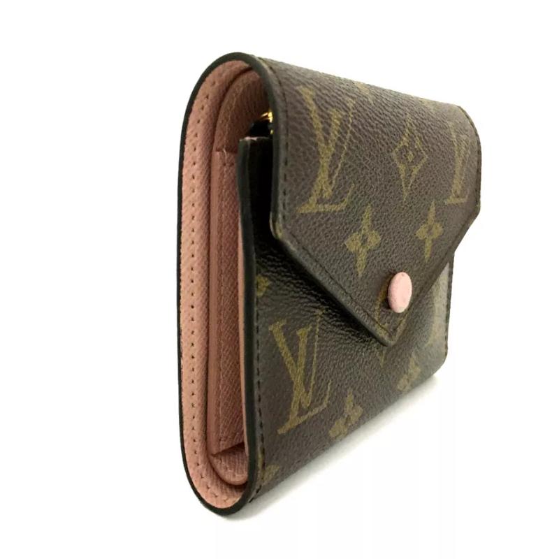 Louis Vuitton  Monogram Victorine Wallet Rose Ballerine SF1129