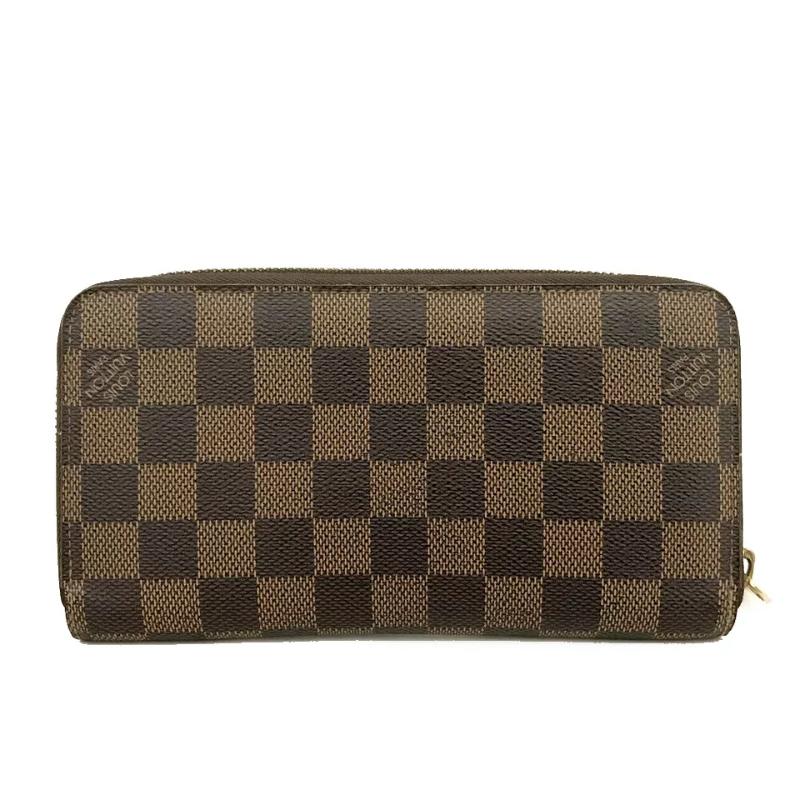 Louis Vuitton  Damier Ebene Zippy Wallet MI0143