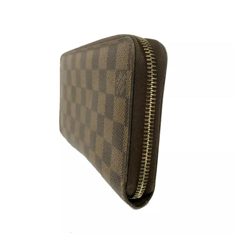 Louis Vuitton  Damier Ebene Zippy Wallet MI0143