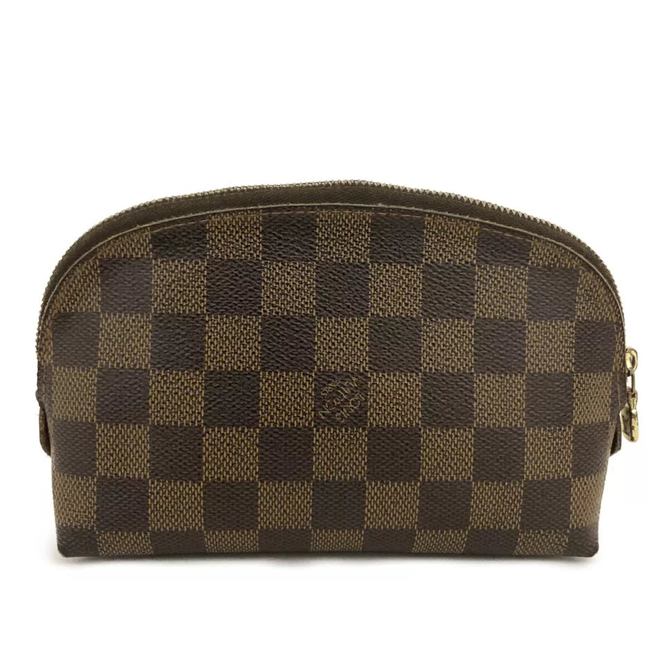 PRE-ORDER Louis Vuitton  Damier Ebene Cosmetic Pouch  CA1004