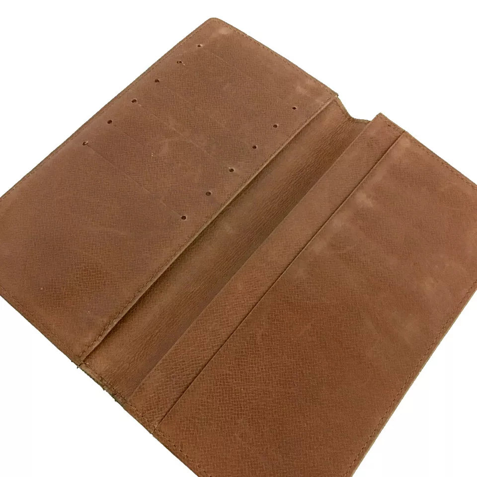 Louis Vuitton  Monogram Porte-Cartes Credit Yen Checkbook Wallet 8903CT