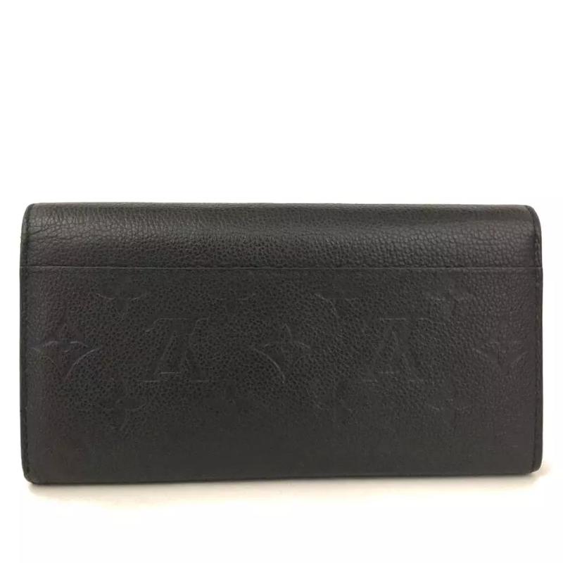 Louis Vuitton  Empreinte Sarah Wallet NM Black CA0187