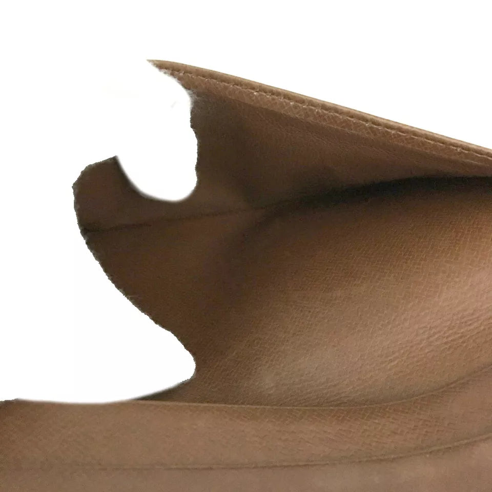 Louis Vuitton  Monogram Porte-Cartes Credit Yen Checkbook Wallet 8903CT